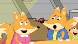 انیمیشن خانواده روباه مهربان قسمت 56